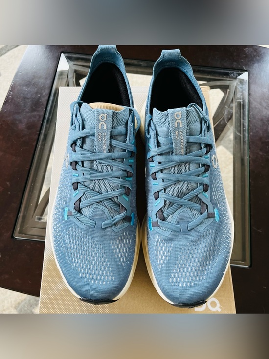 On Running Cloudsurfer Max Men’s Running Shoes Dust/Ivory 3MF30434287 New main image 3